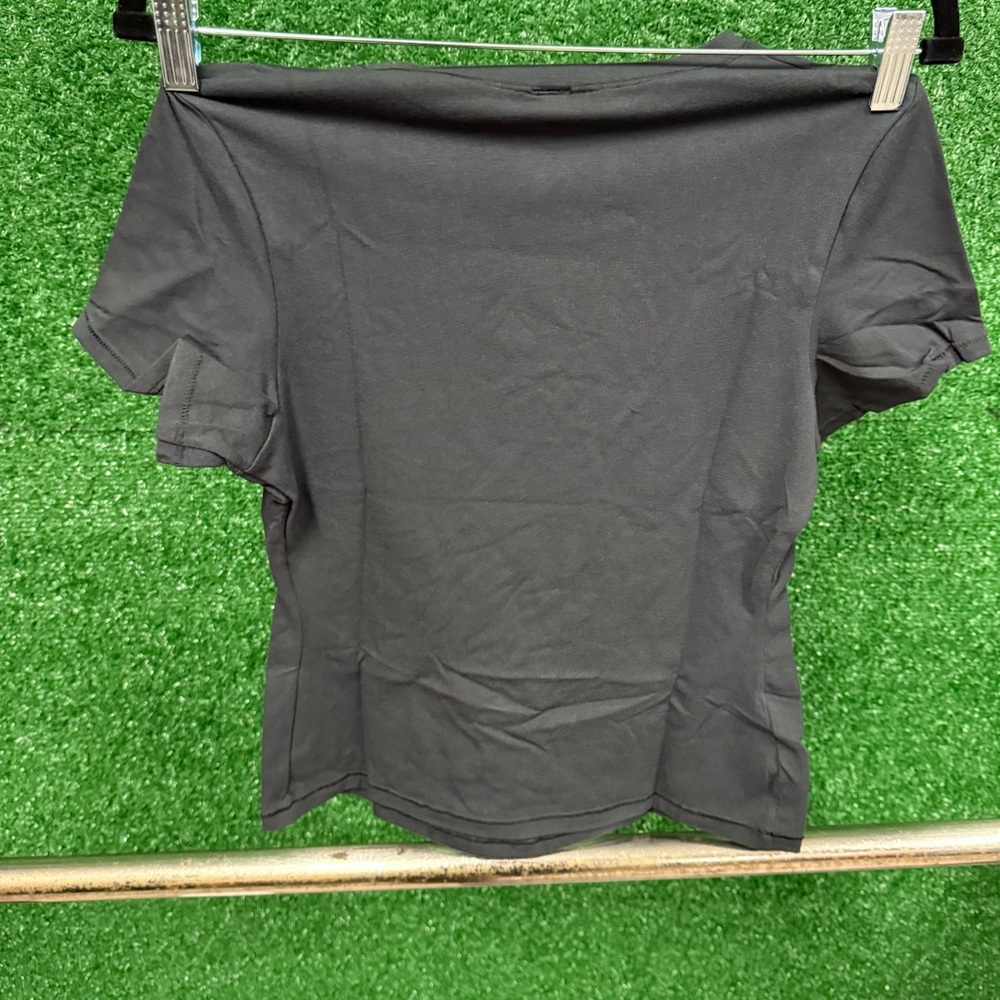 Skims cotton jersey Classic Black T-Shirt - Picture 4 of 4